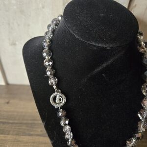 Vintage Aurora Borealis Crystal Necklace